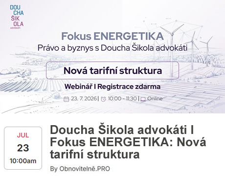 Nová tarifní struktura